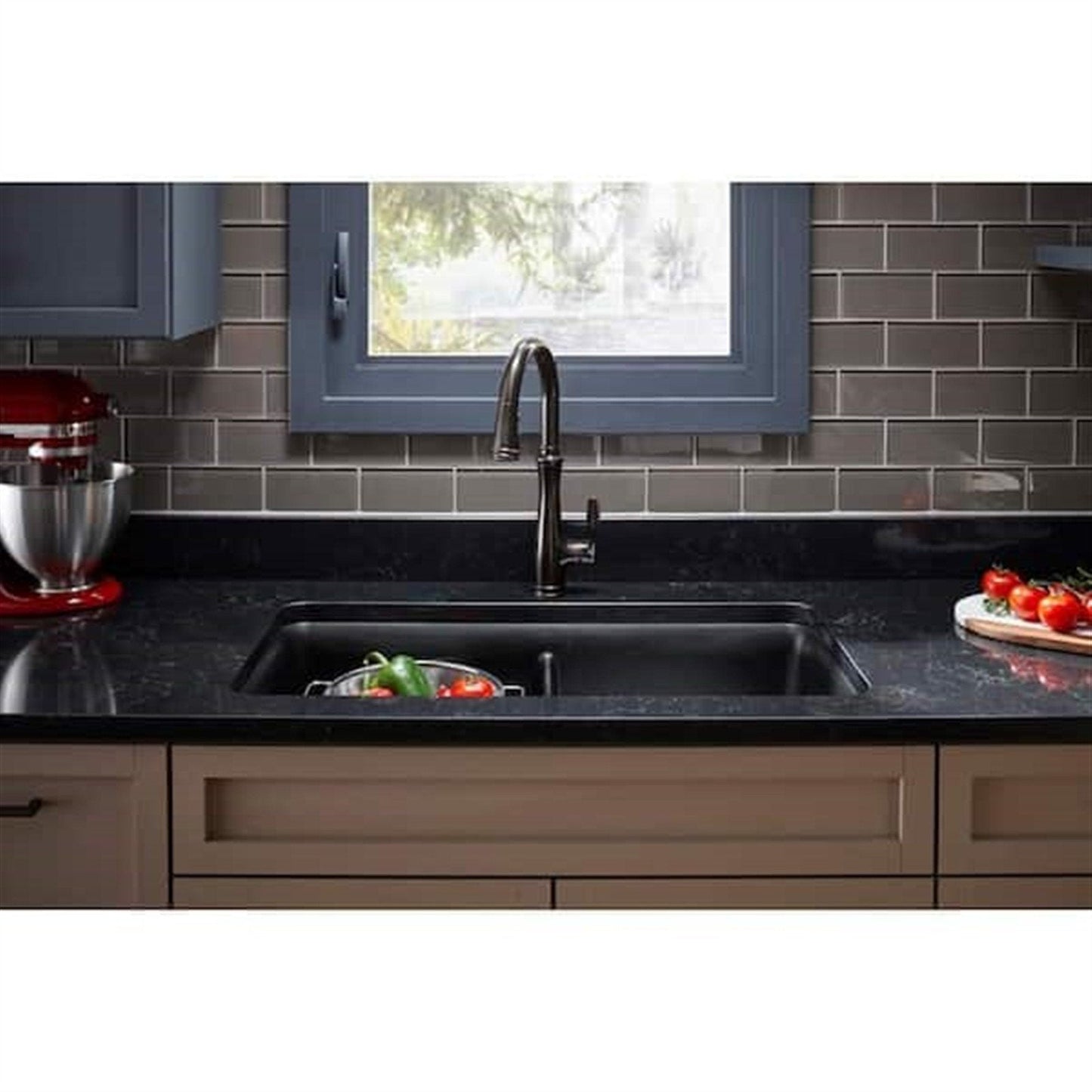 Kohler Bellera Single Hole Pull Down Kitchen Faucet Oil-Rubbed Bronze K-560-2BZ