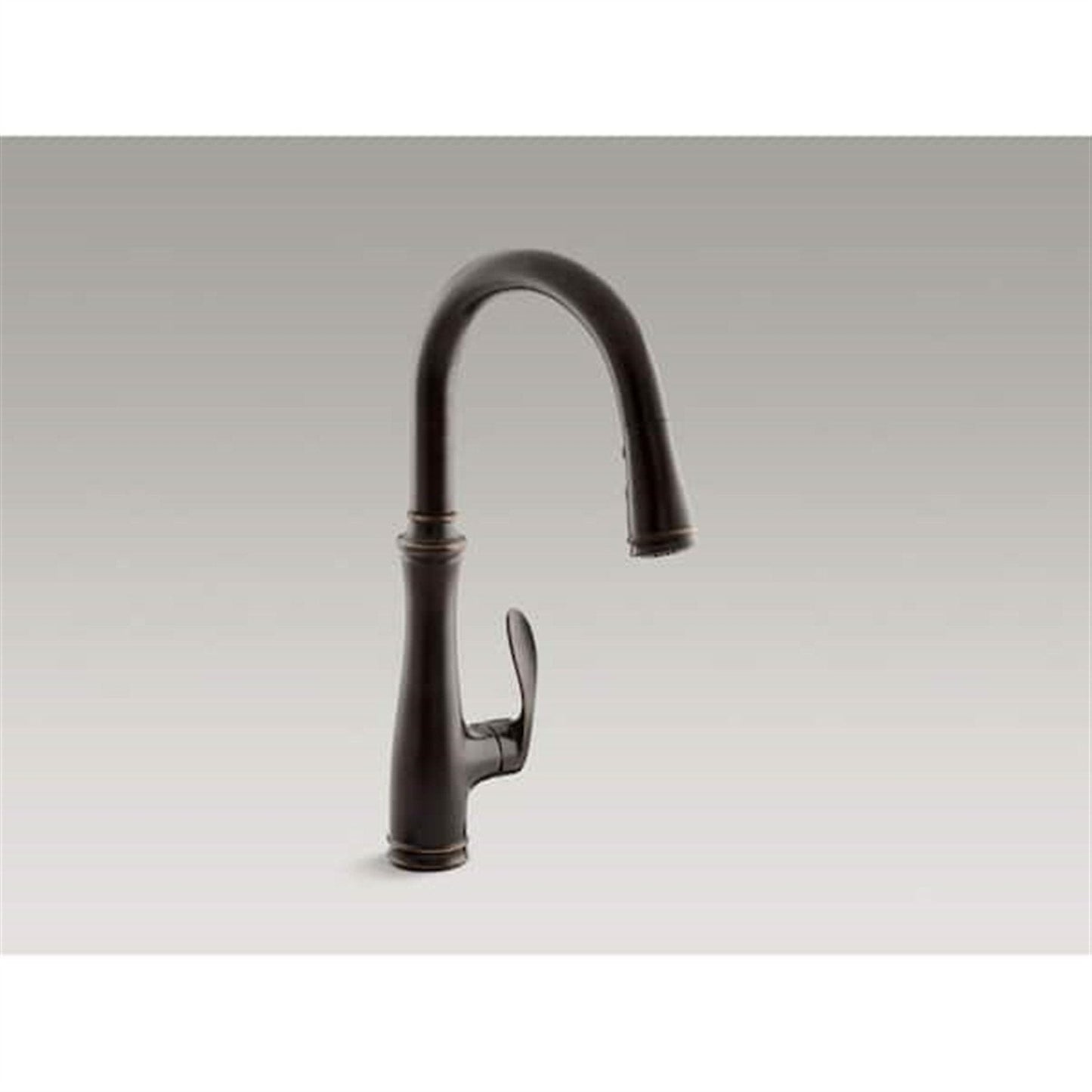 Kohler Bellera Single Hole Pull Down Kitchen Faucet Oil-Rubbed Bronze K-560-2BZ