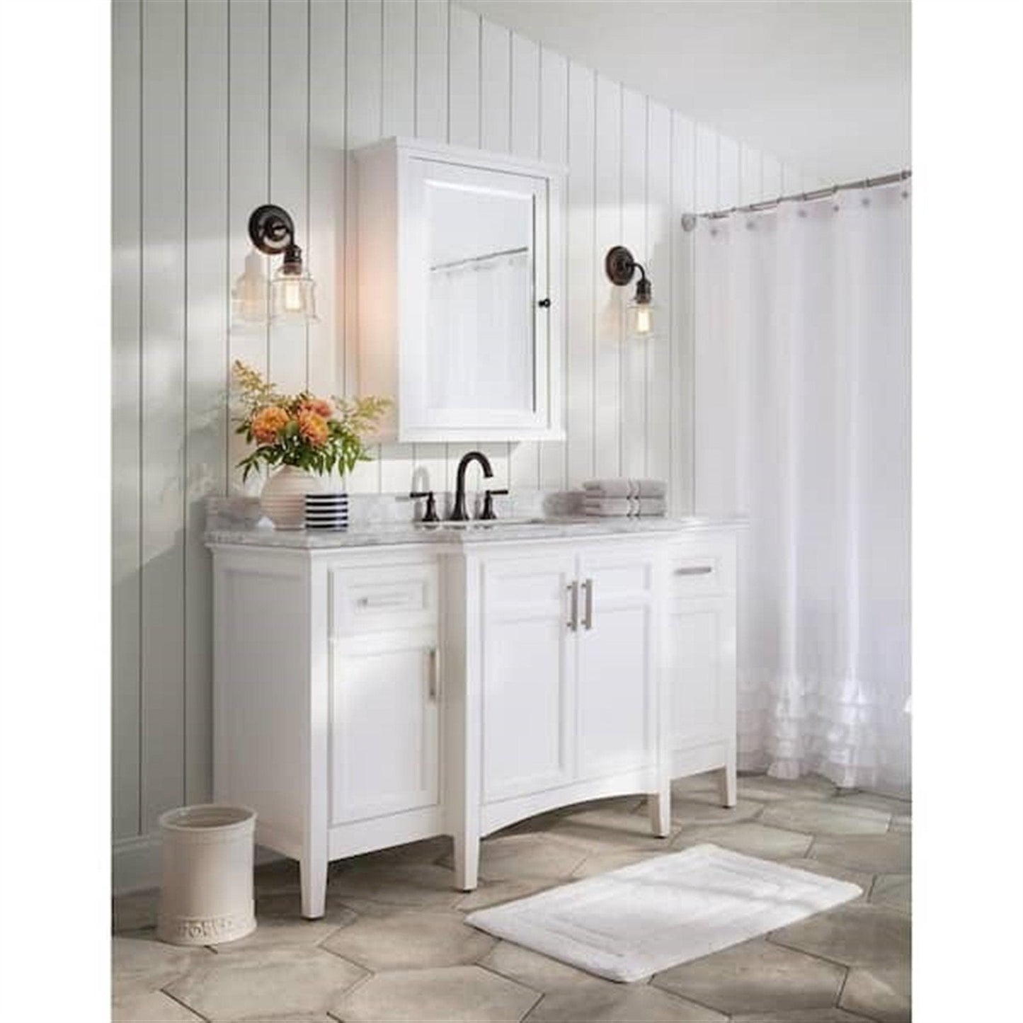 Kohler Capilano 8 in. Widespread Bathroom Faucet Oil-Rubbed Bronze K-R30582-4D-2BZ