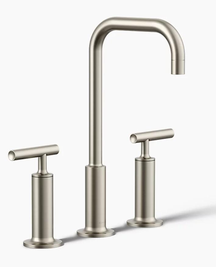 Kohler Purist 8 in. Widespread Bathroom Faucet Polished Chrome K-14408-4-CP