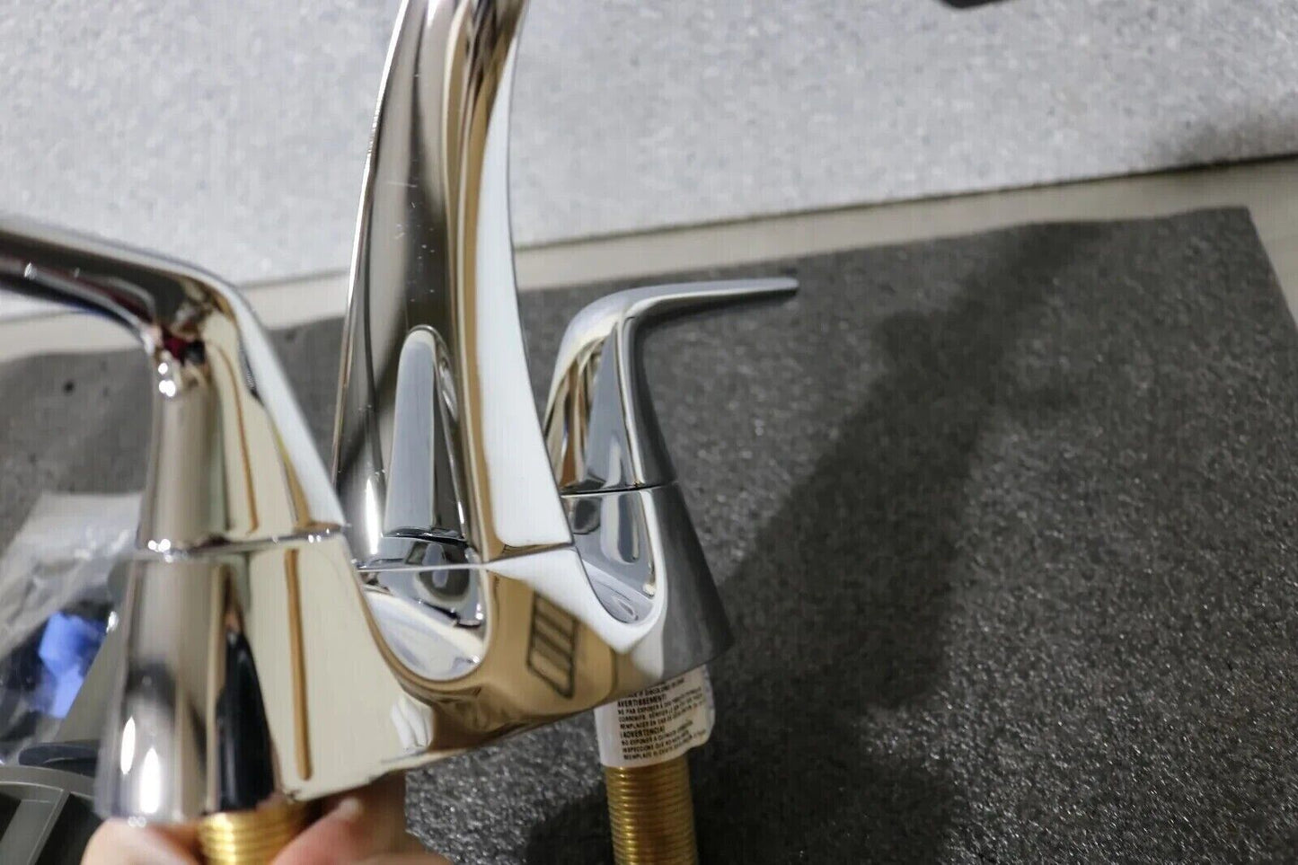 Kohler Elmbrook 4 in. Centerset 2-Handle Chrome Bathroom Faucet R21995-4D-CP