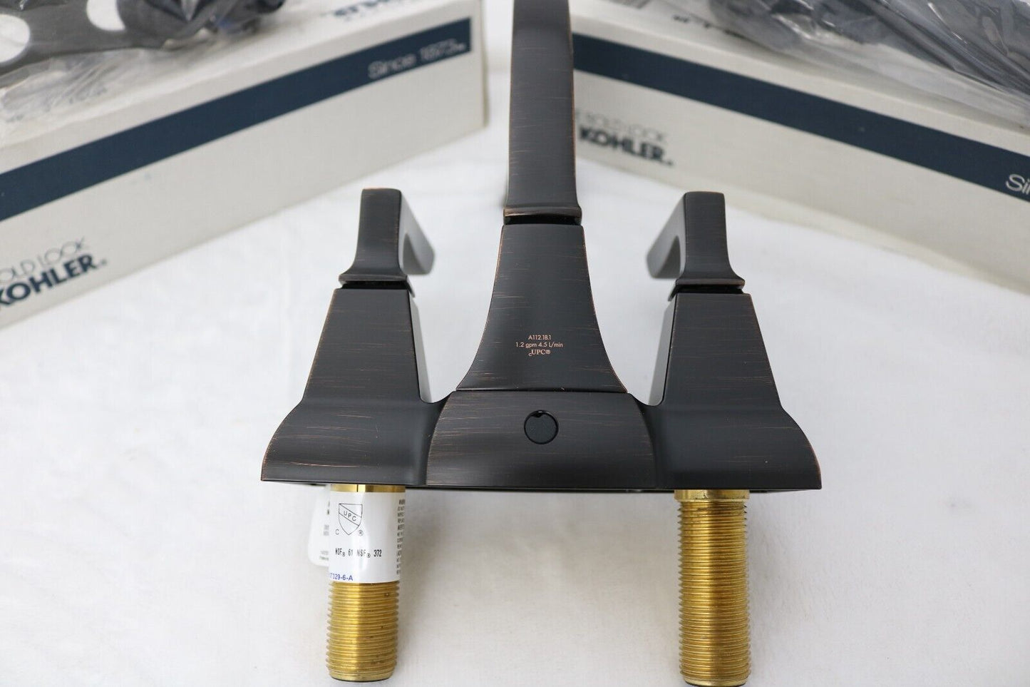 ?? KOHLER R24055-4D-2BZ Bathroom Faucet 2-Handle Centerset in Oil-Rubbed Bronze