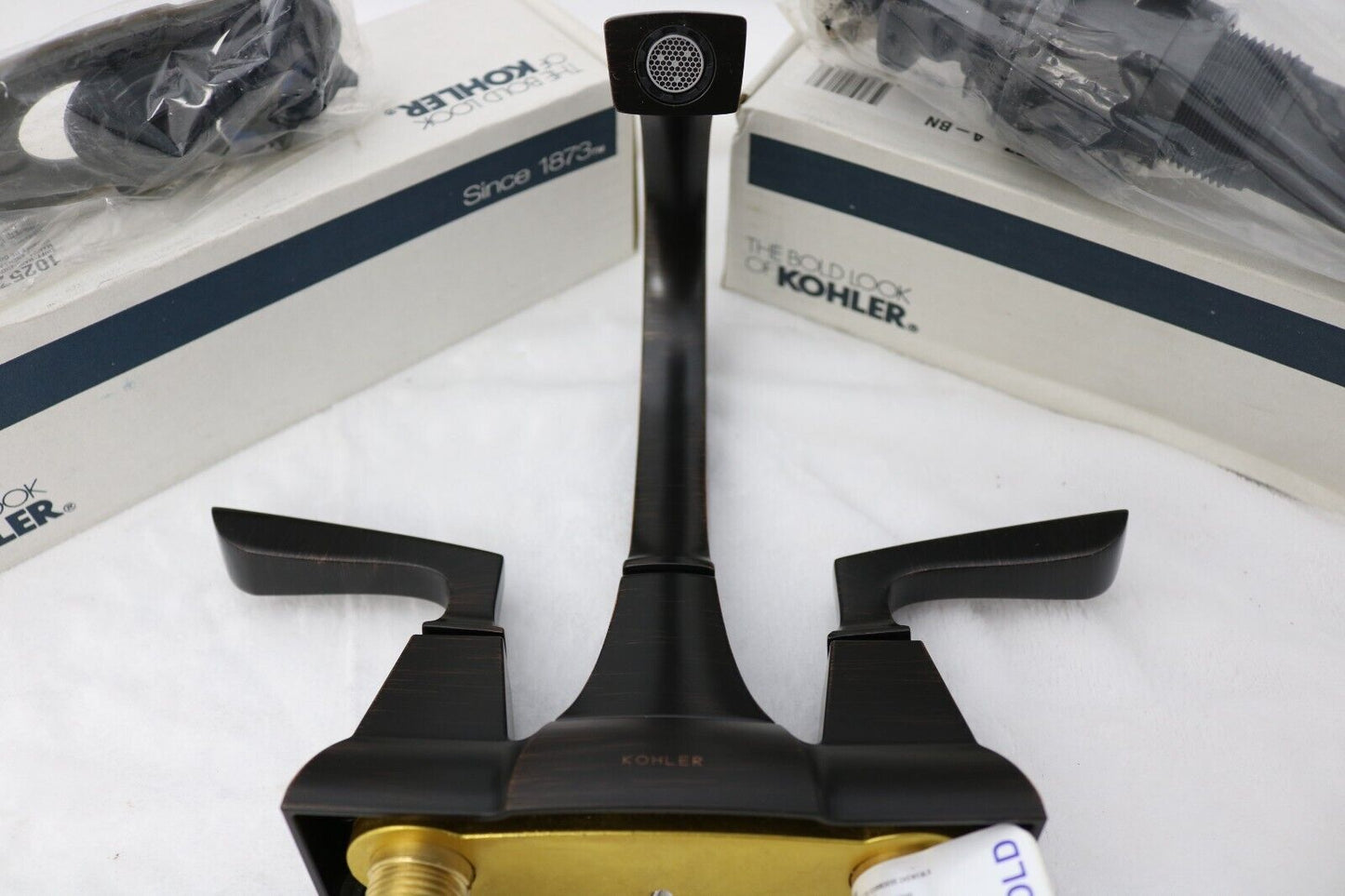 ?? KOHLER R24055-4D-2BZ Bathroom Faucet 2-Handle Centerset in Oil-Rubbed Bronze