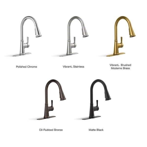 Tyne Pull-down kitchen faucet K-R21415-CP