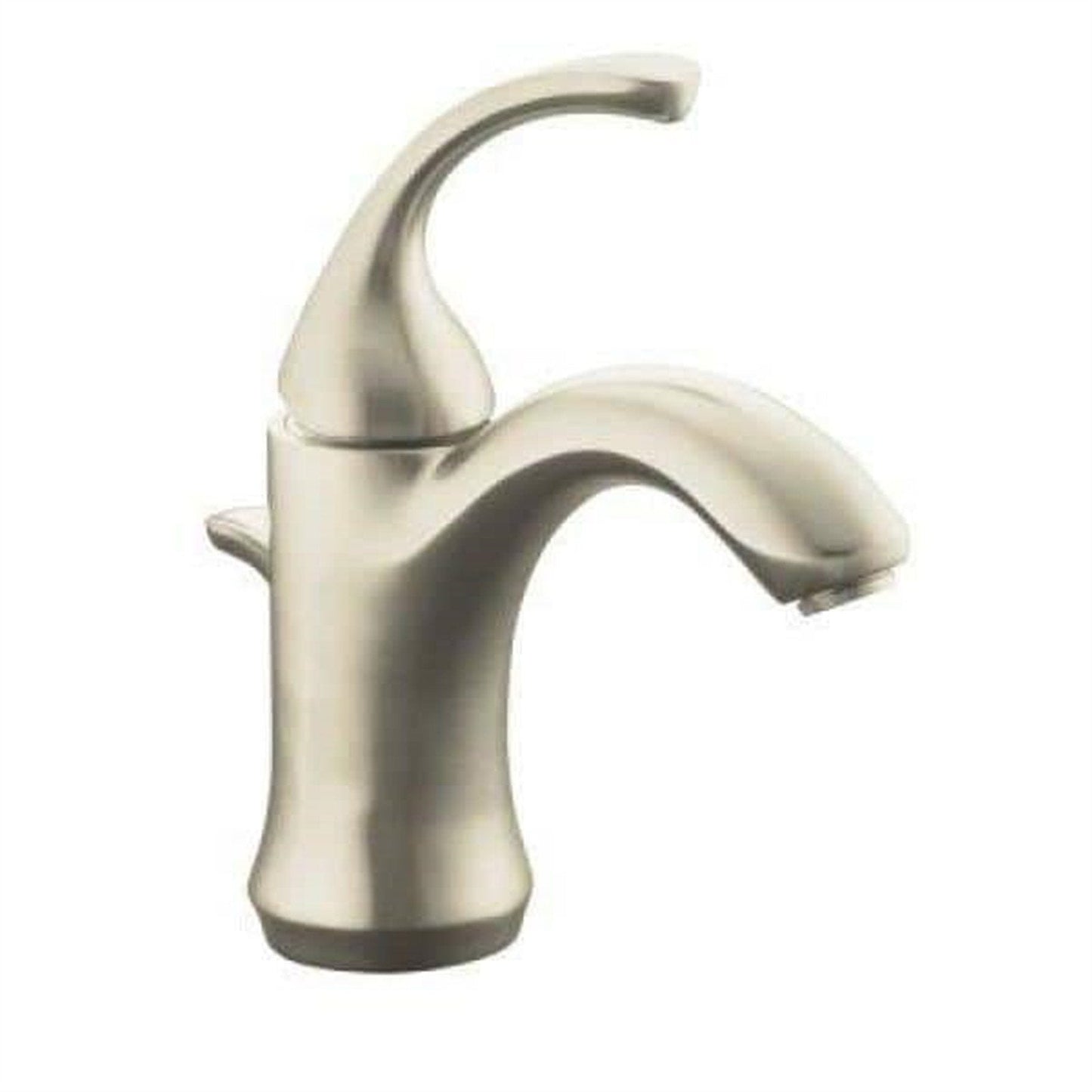 Kohler Forte Single Hole Bathroom Faucet Brushed Nickel K-10215-4-BN