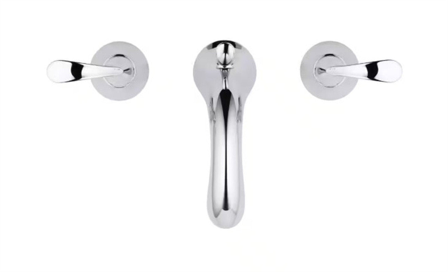 Kohler Forte Widespread bathroom sink faucet, Polished Chrome K-10272-4-CP