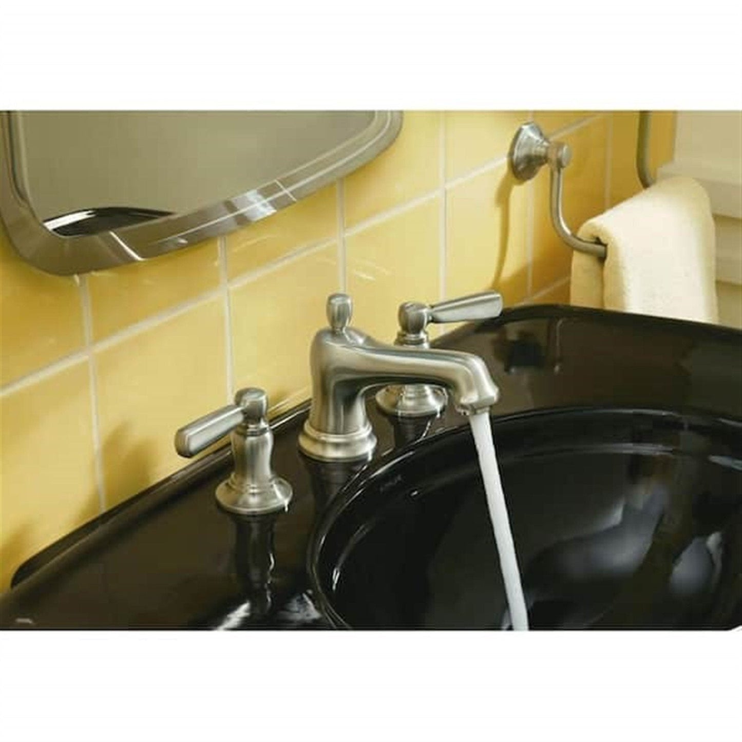 Kohler Bancroft 8 in. Widespread Bathroom Faucet Vibrant Brushed Nickel K-10577-4-BN
