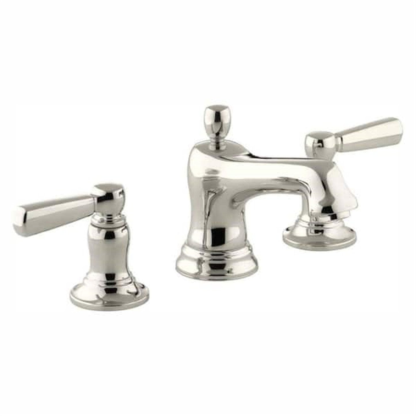 Kohler Bancroft 8 in. Widespread Bathroom Faucet Vibrant Polished Nickel K-10577-4-SN