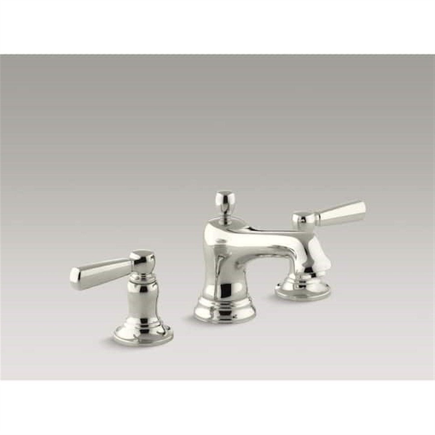Kohler Bancroft 8 in. Widespread Bathroom Faucet Vibrant Polished Nickel K-10577-4-SN