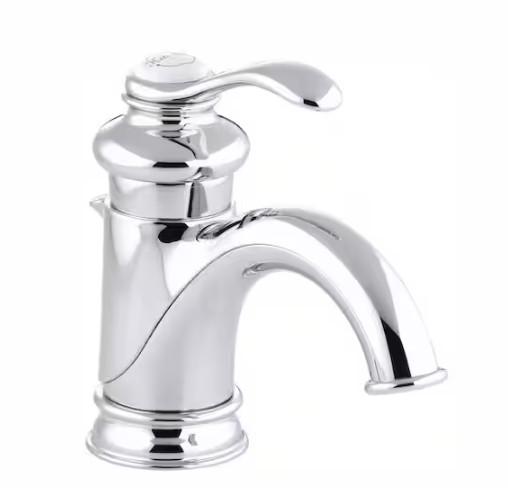 ✅Kohler Fairfax Single-handle bathroom sink faucet, Chrome , 1.2 gpm K-12182-CP