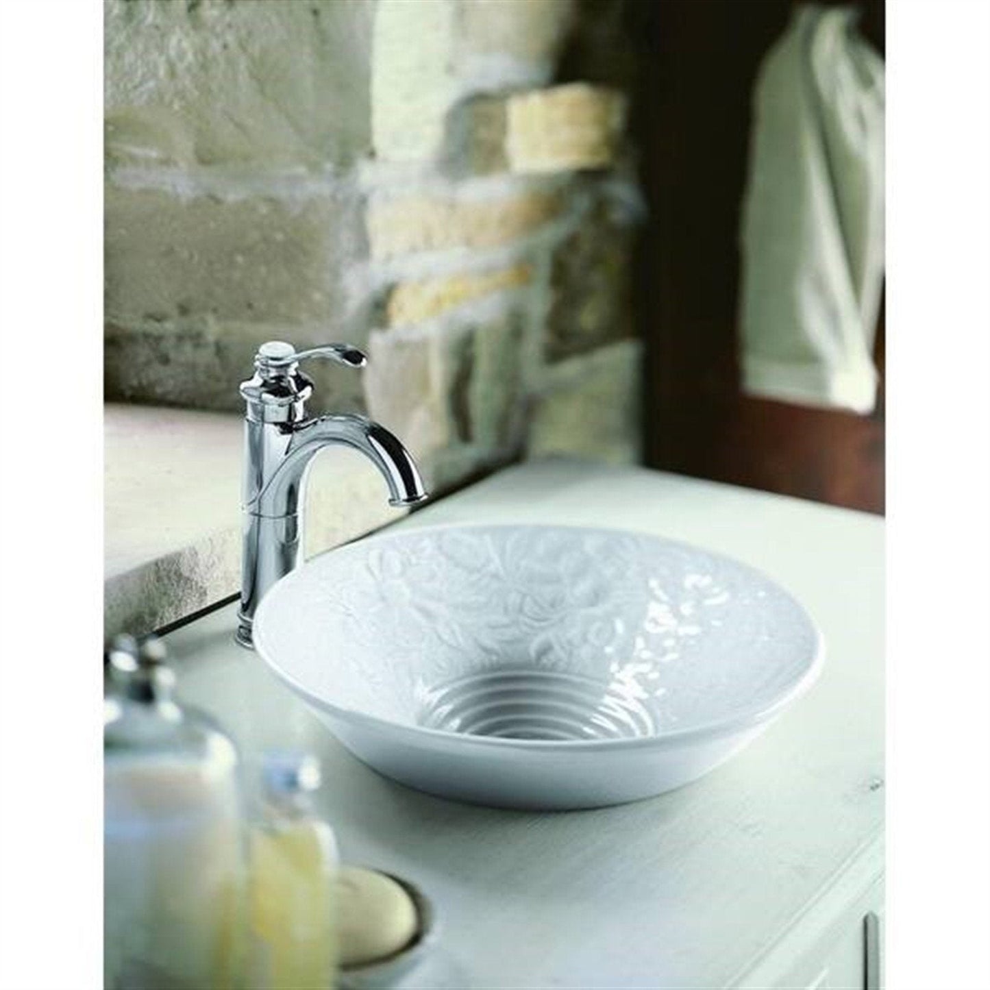 Kohler Fairfax Single Hole Bathroom Faucet Polished Chrome K-12183-CP