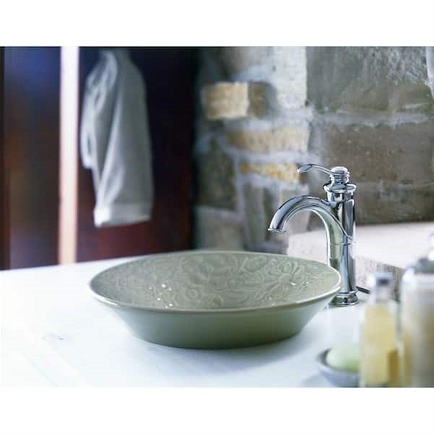 Kohler Fairfax Single Hole Bathroom Faucet Polished Chrome K-12183-CP
