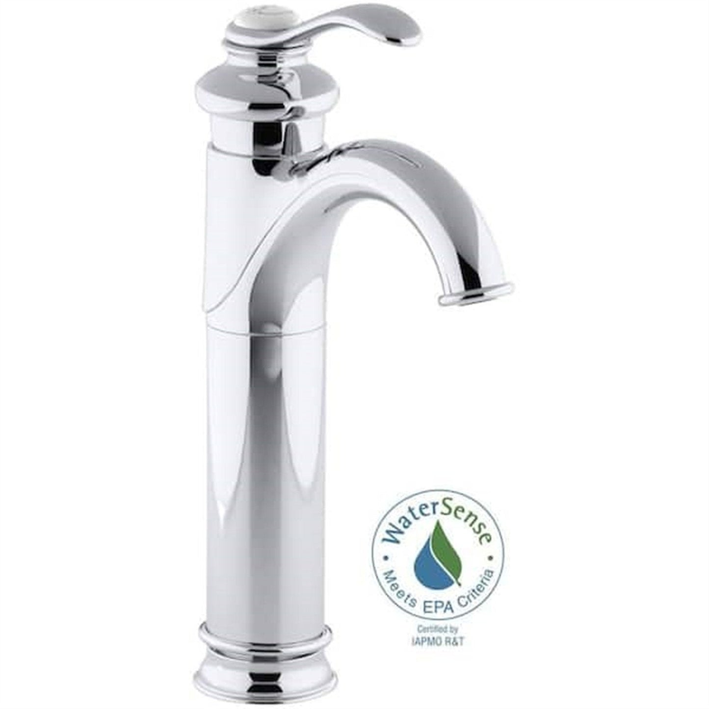 Kohler Fairfax Single Hole Bathroom Faucet Polished Chrome K-12183-CP
