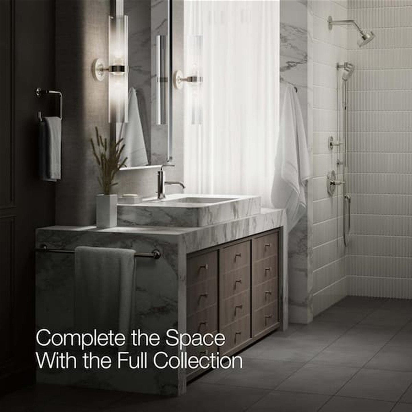 Kohler Purist Single Hole Bathroom Faucet Vibrant Polished Nickel K-14402-4A-SN