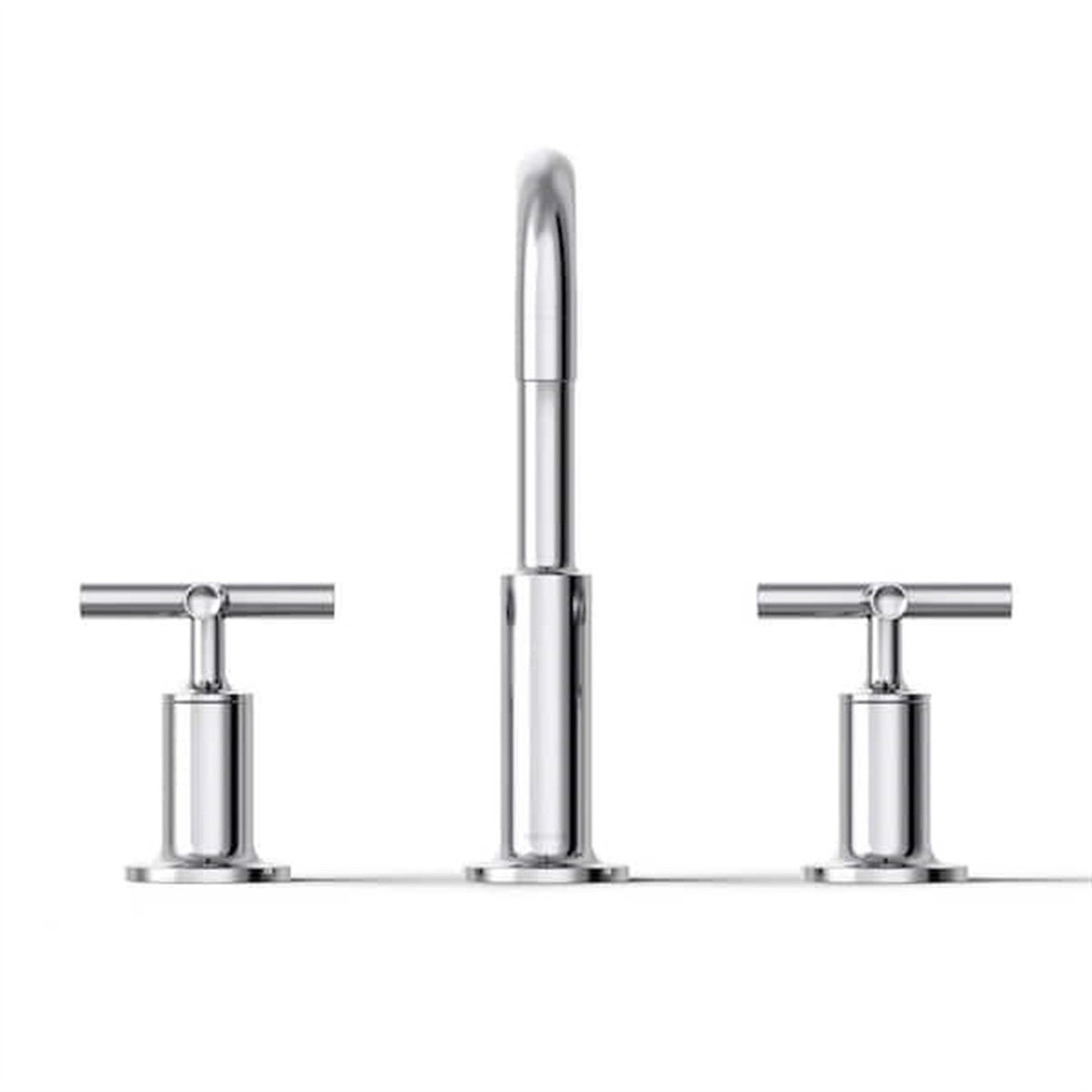 Kohler Purist 8 in. Widespread Bathroom Faucet Polished Chrome finish K-14406-3-CP
