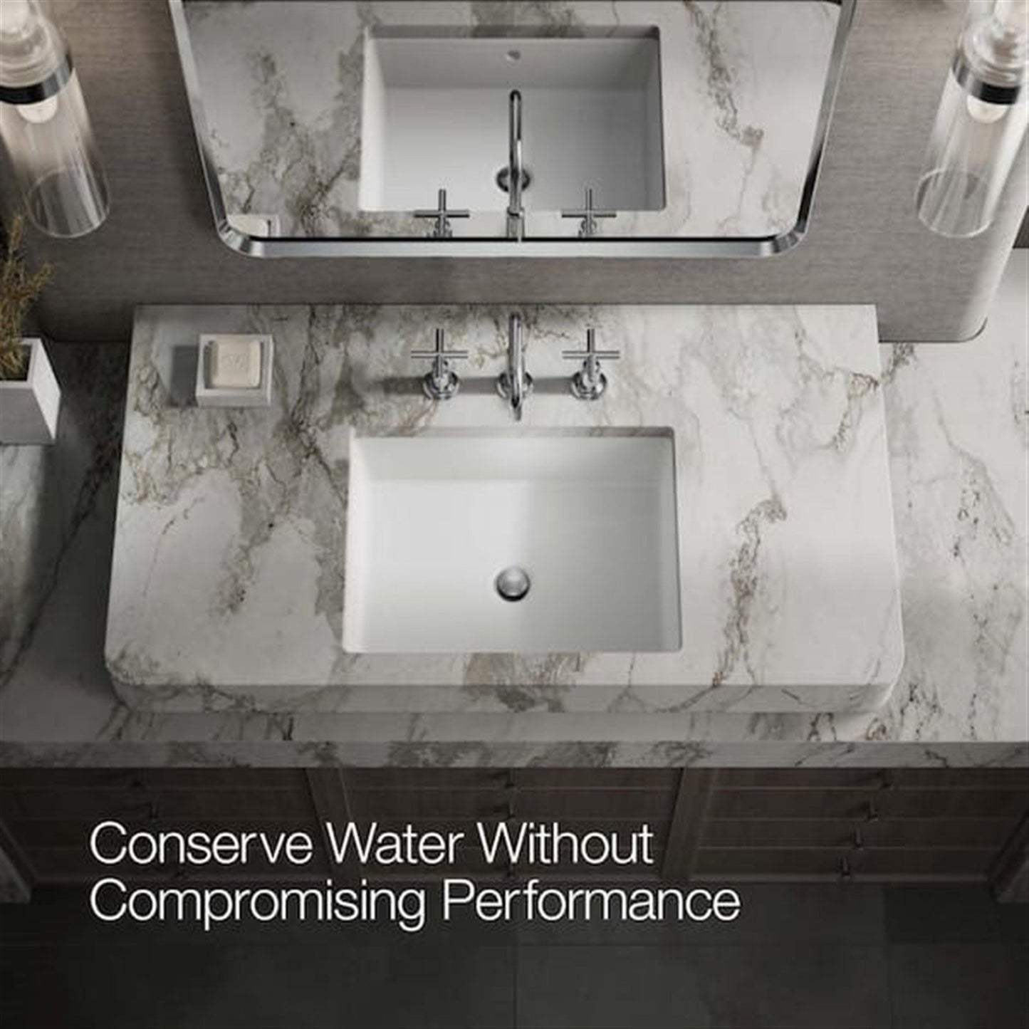 Kohler Purist 8 in. Widespread Bathroom Faucet Polished Chrome finish K-14406-3-CP