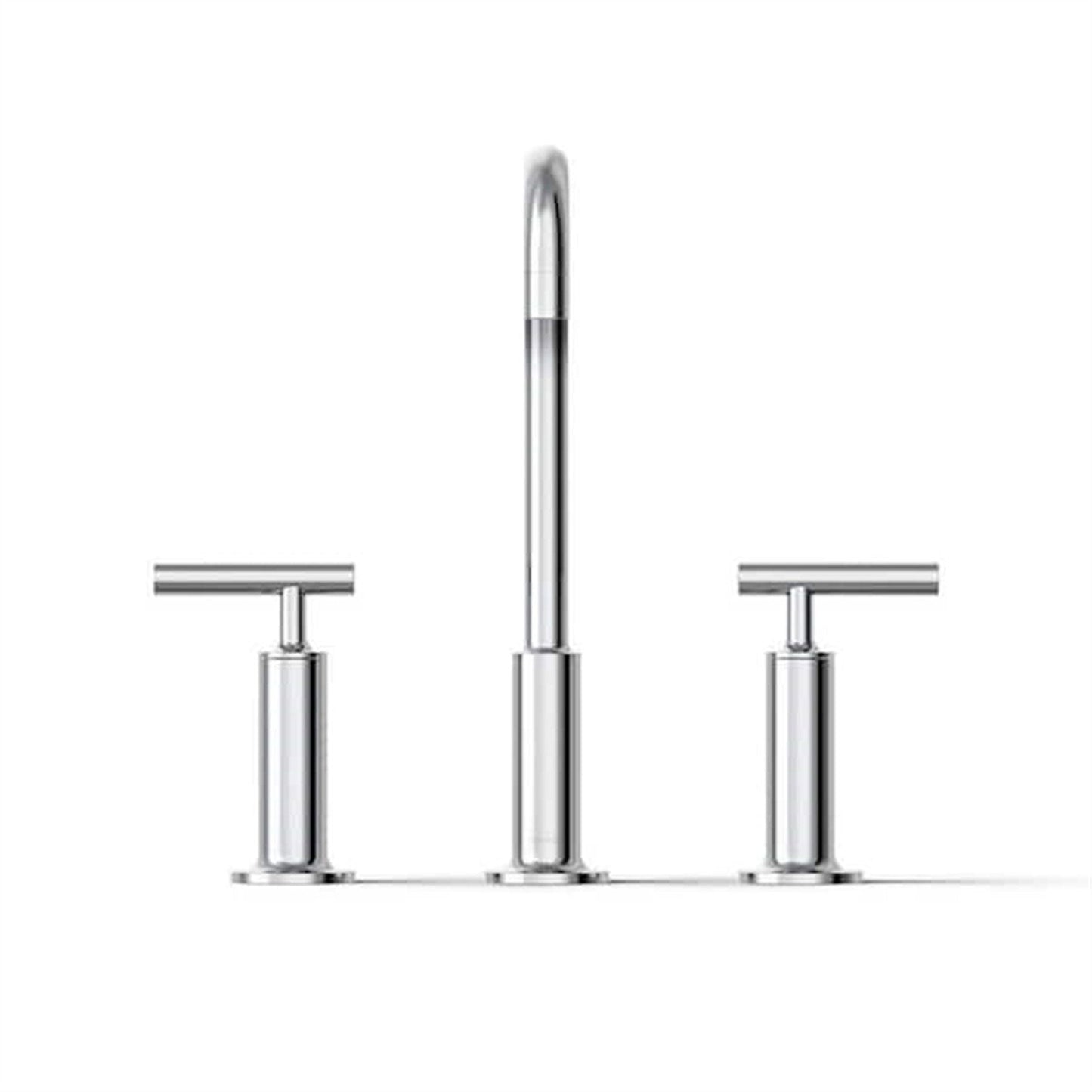 Kohler Purist 8 in. Widespread Bathroom Faucet Polished Chrome K-14408-4-CP