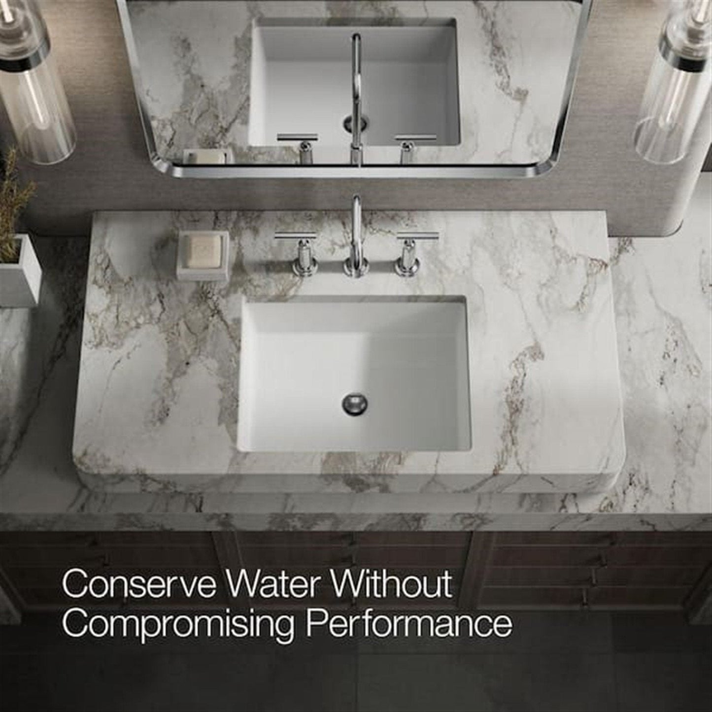 Kohler Purist 8 in. Widespread Bathroom Faucet Polished Chrome K-14408-4-CP