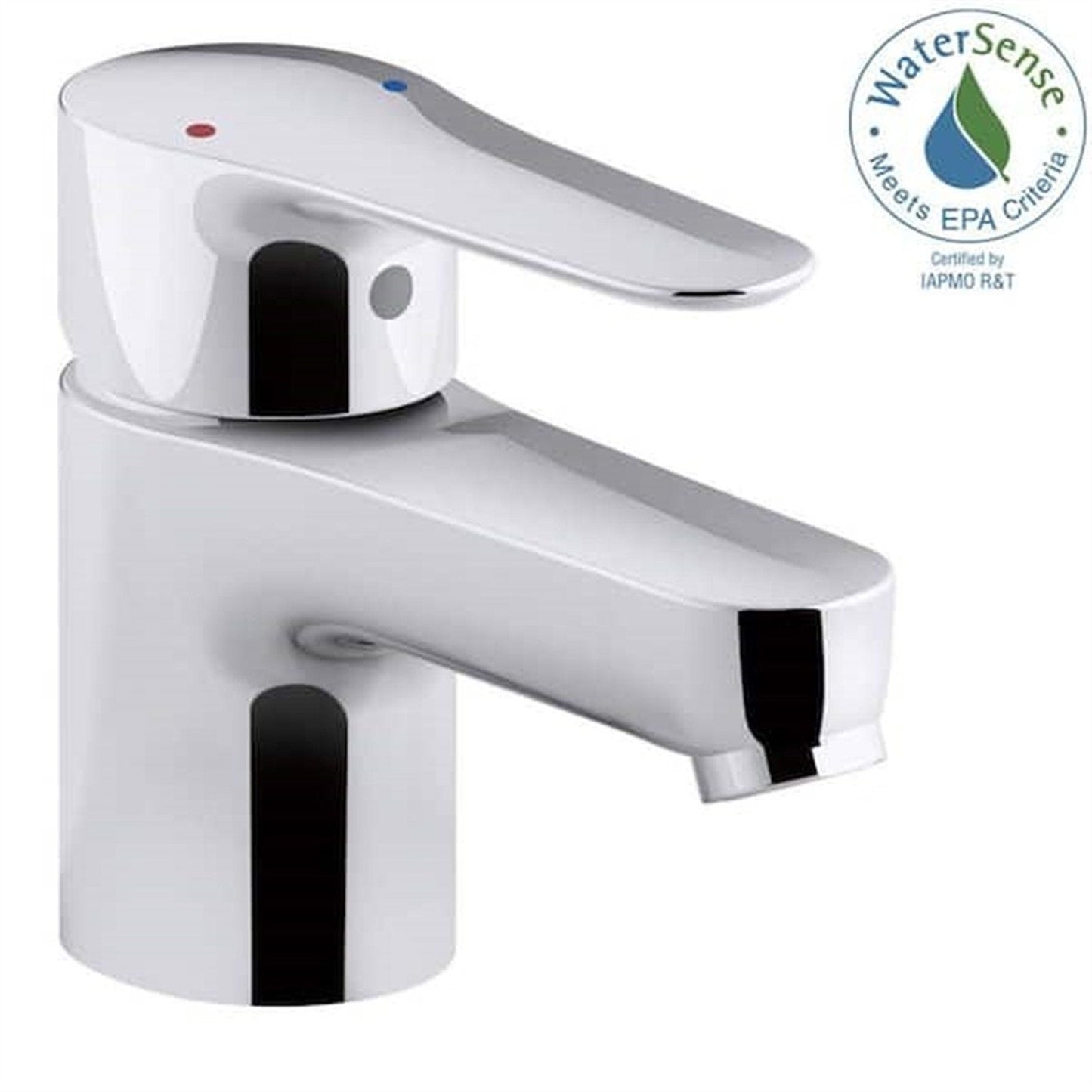 Kohler July Single Hole Bathroom Faucet Polished Chrome K-16027-4-CP