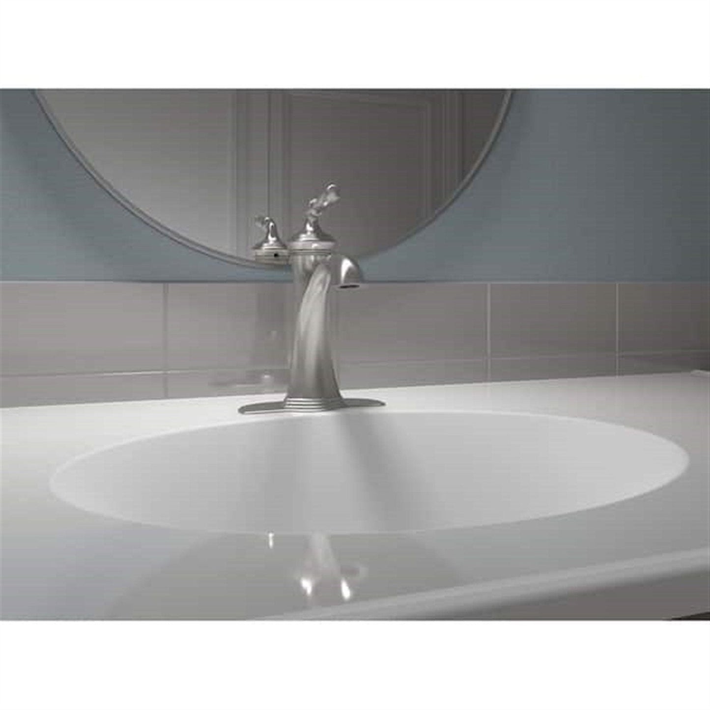 Kohler Devonshire Single Hole Bathroom Faucet Vibrant Brushed Nickel K-193-4-BN