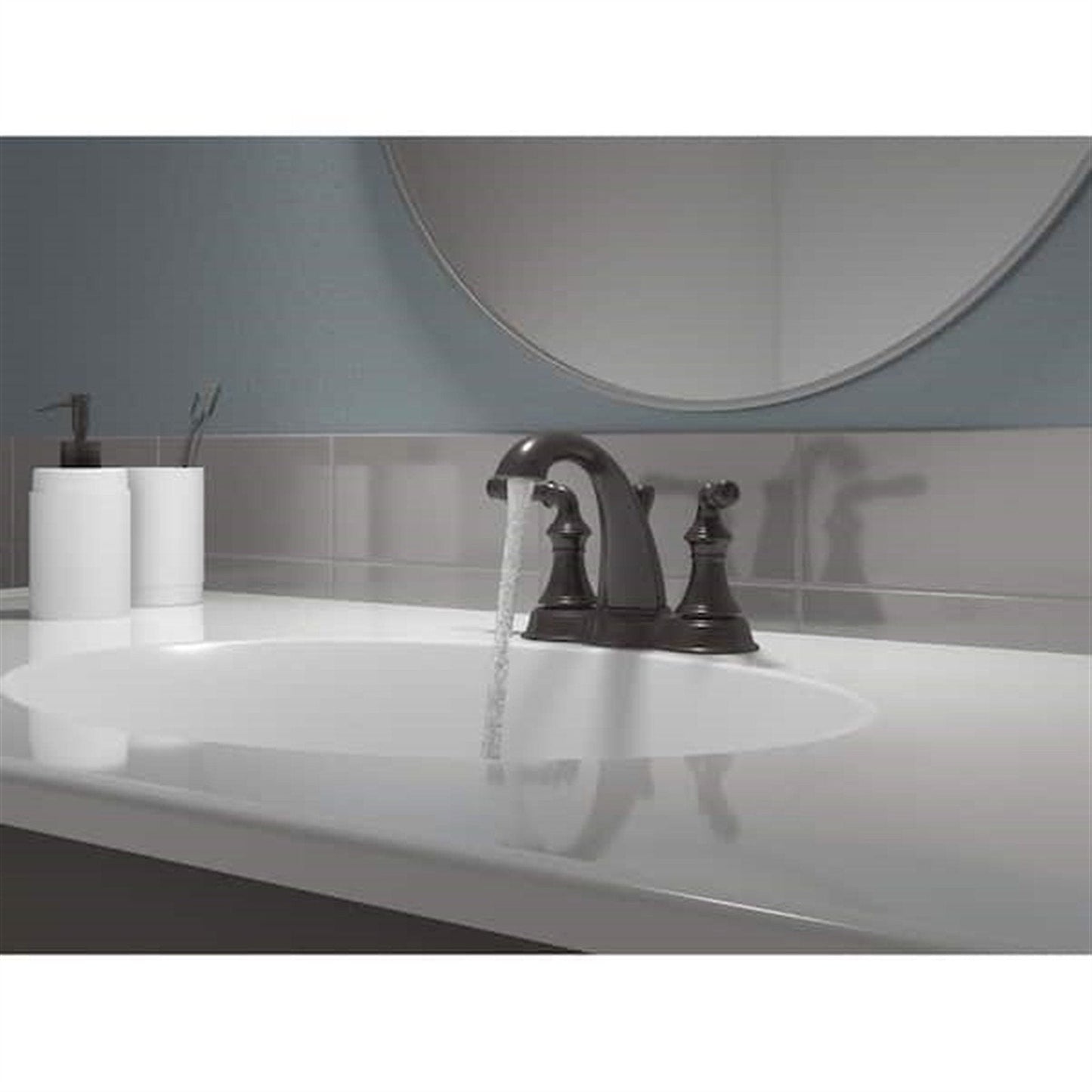 Kohler Devonshire 8 in. Widespread Bathroom Faucet Oil-Rubbed Bronze K-394-4-2BZ