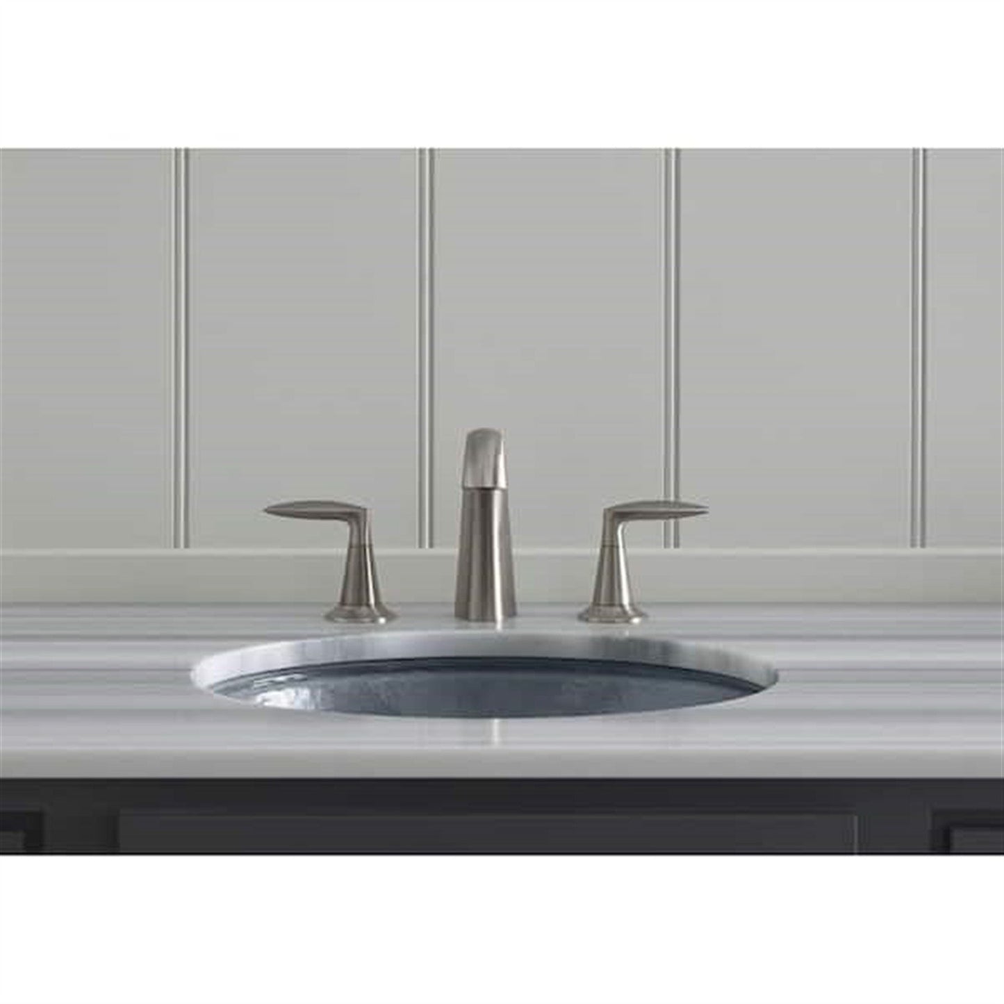 Kohler Alteo 8 in. Widespread Bathroom Faucet Vibrant Brushed Nickel K-45102-4-BN