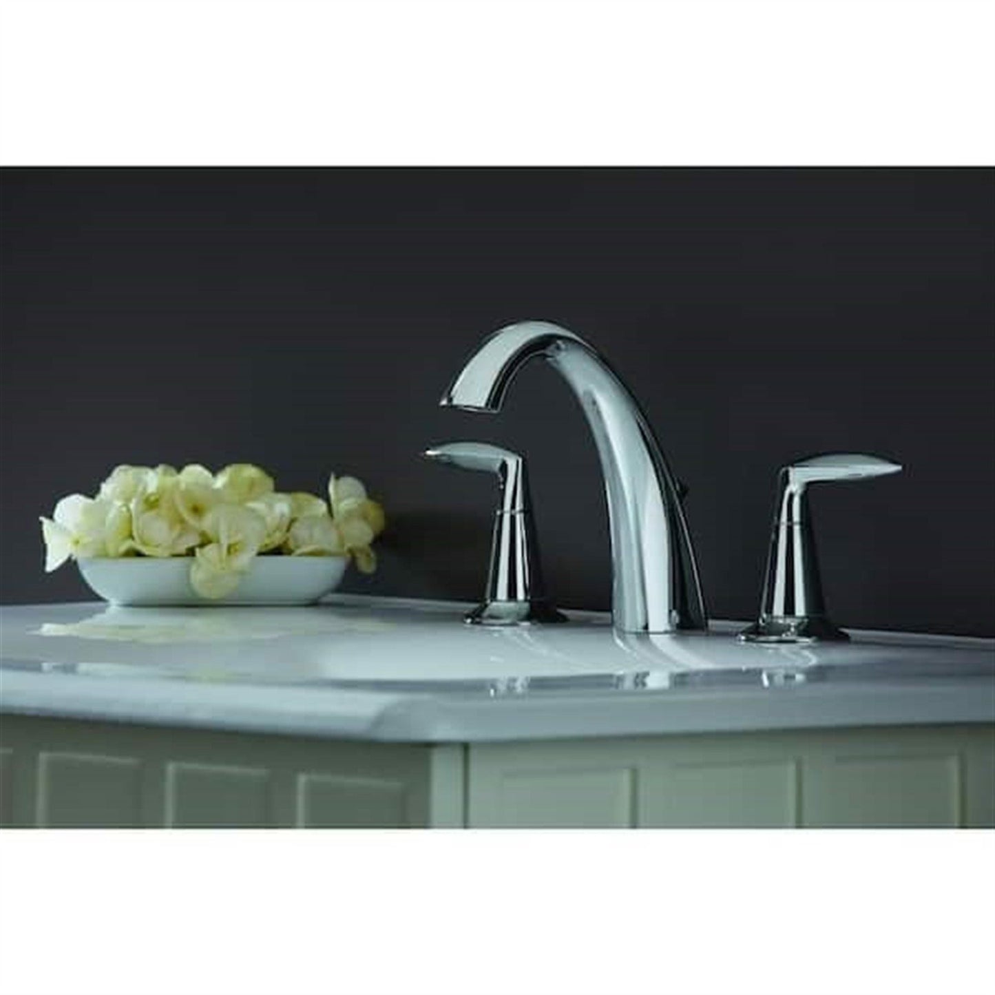 Kohler Alteo 8 in. Widespread Bathroom Faucet Polished Chrome K-45102-4-CP