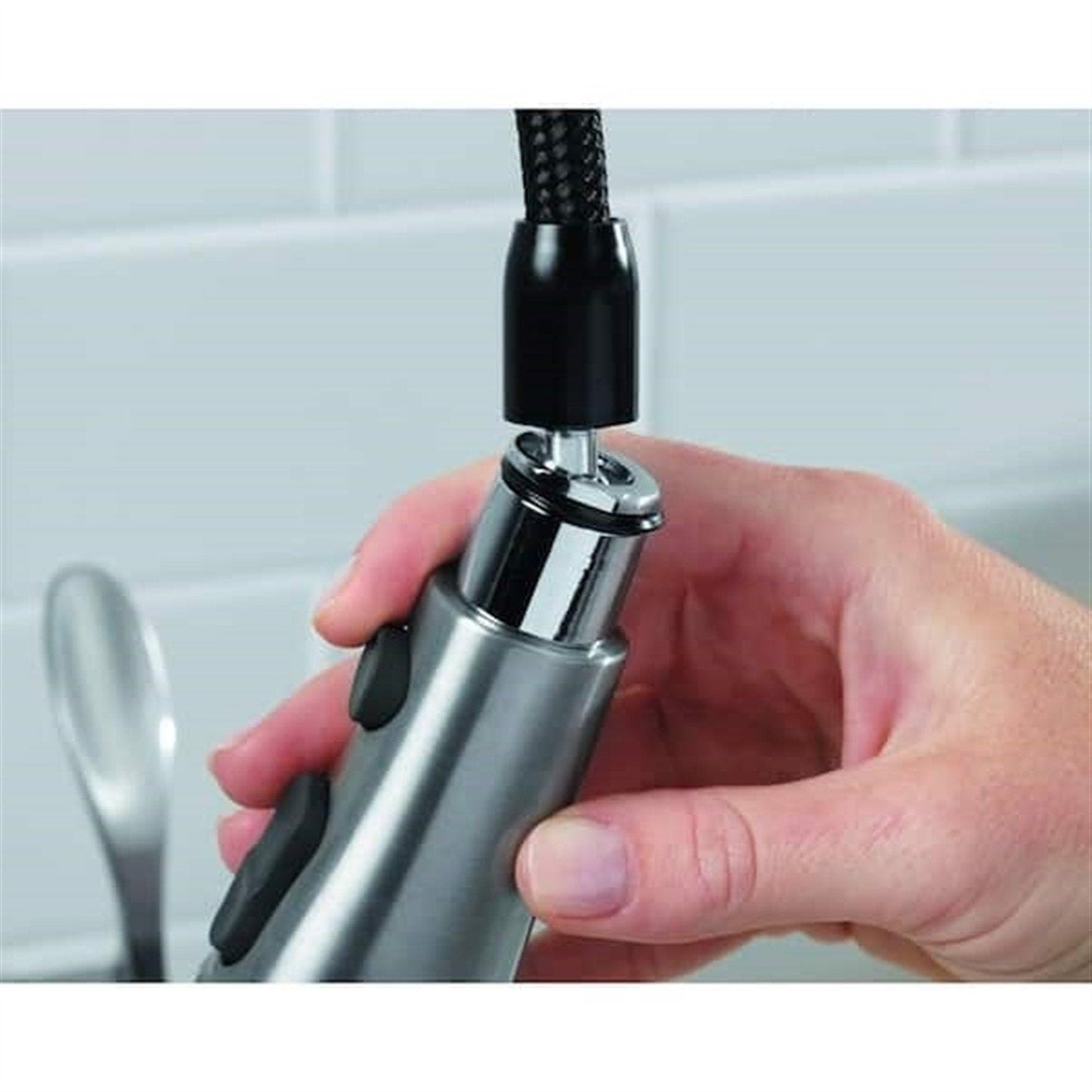 Kohler Bellera Single Hole Pull Down Kitchen Faucet Vibrant Stainless K-560-VS