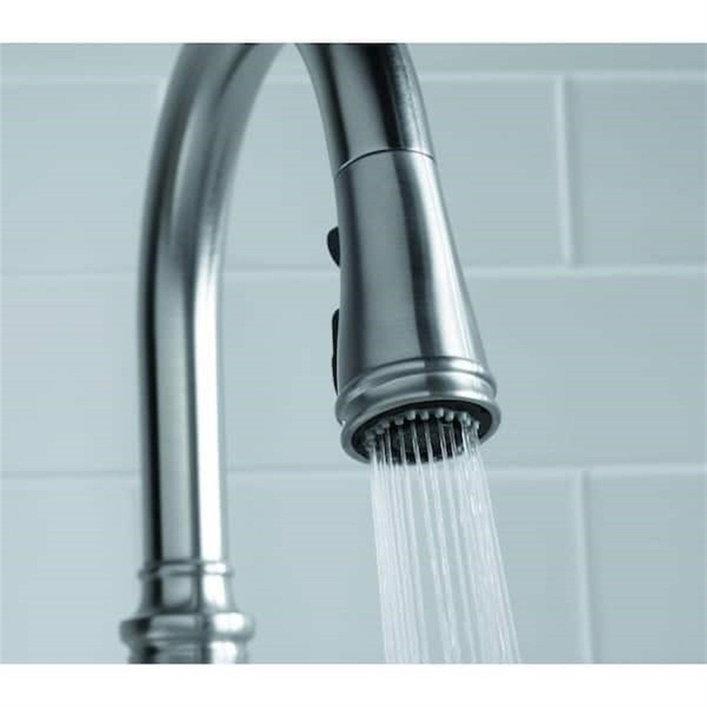 Kohler Bellera Single Hole Pull Down Kitchen Faucet Vibrant Stainless K-560-VS