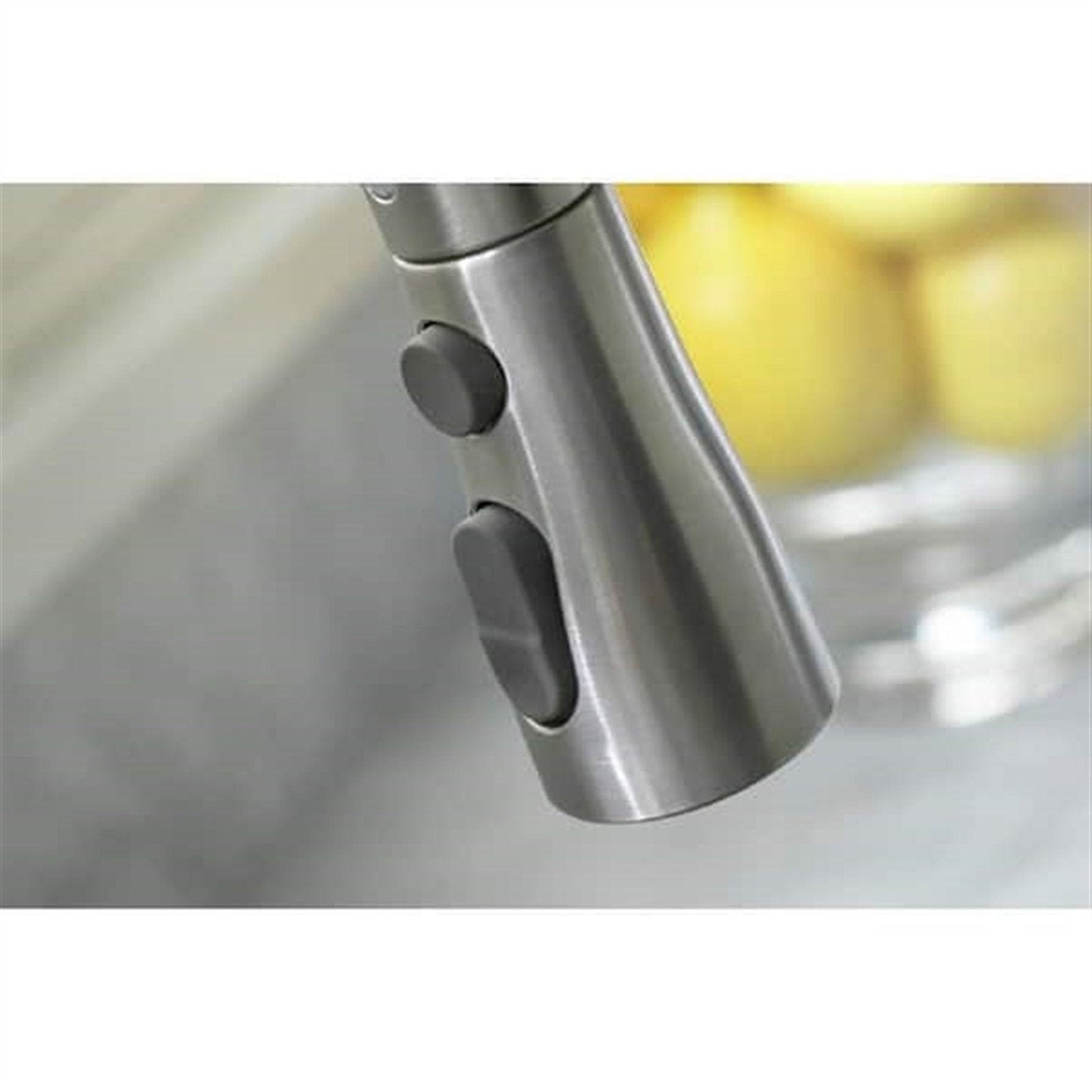 Kohler Simplice 1 Hole Pull Down Kitchen Faucet in Vibrant Stainless K-647-VS