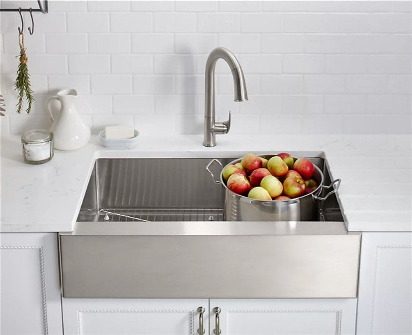 Kohler Sensate Touchless pull-down kitchen faucet Vib. Stainless K-72218-B7-VS