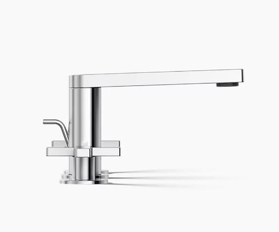 KOHLER Composed Widespread Bathroom Sink Faucet Cross Handles K-73060-3-CP