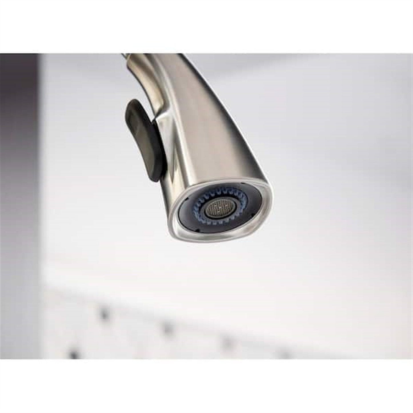 Kohler Rubicon 1 Hole Pull Down Kitchen Faucet in Vibrant Stainless K-R20147-SD-VS