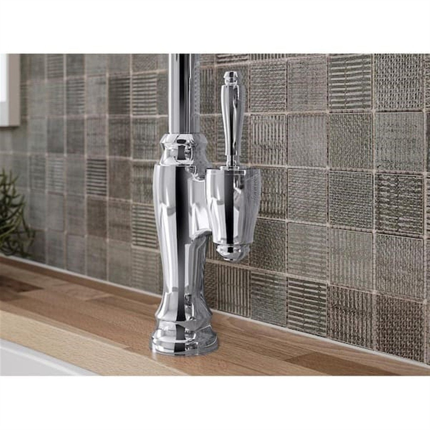 Kohler Arsdale 1 Hole Pull Down Kitchen Faucet in Polished Chrome K-R22970-SD-CP