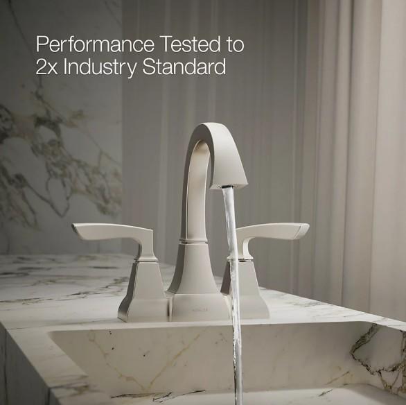✅ KOHLER Kallen Bathroom Faucet 2-Handle Brushed Nickel K-R24055-4D-BN