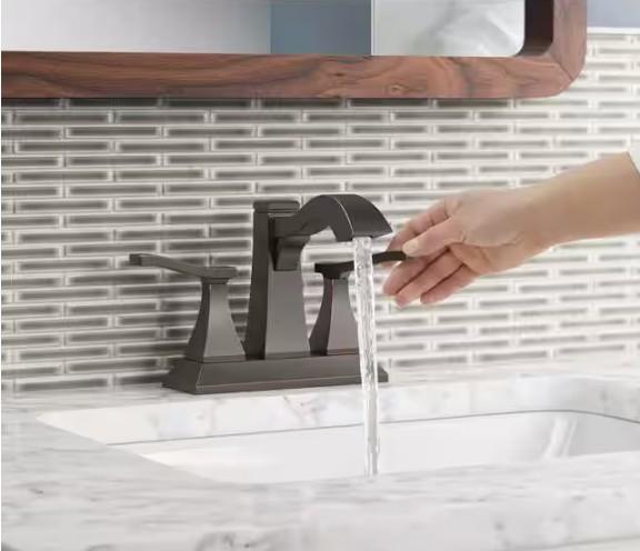 KOHLER R24059-4D-2BZ Truss CENTERSET BATHROOM SINK LAV FAUCET Oil-Rubbed Bronze