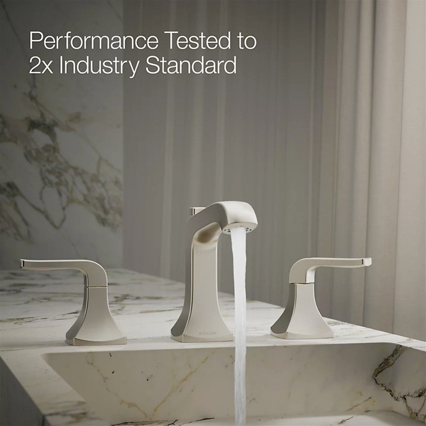 Rubicon 8 in. Widespread 2-Handle Bathroom Faucet in Vibrant Brushed Nickel