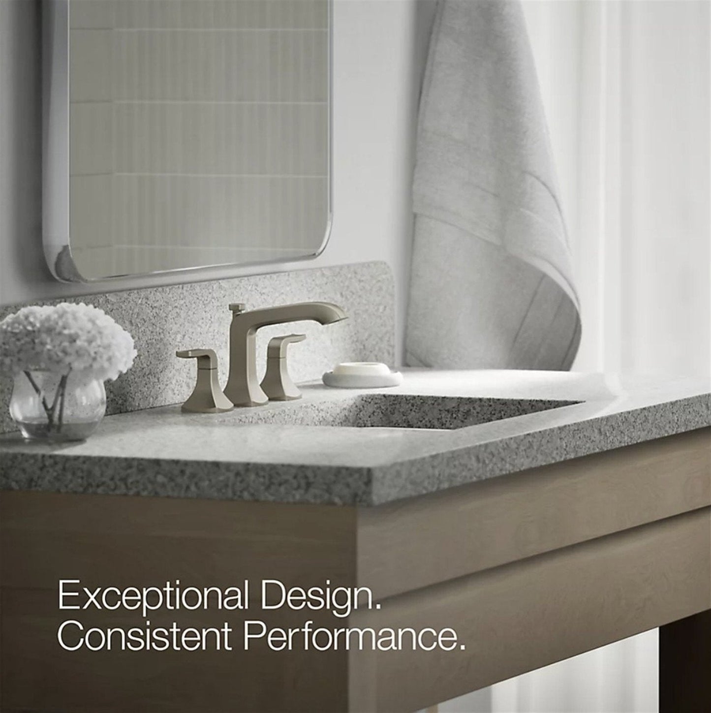 Rubicon 8 in. Widespread 2-Handle Bathroom Faucet in Vibrant Brushed Nickel