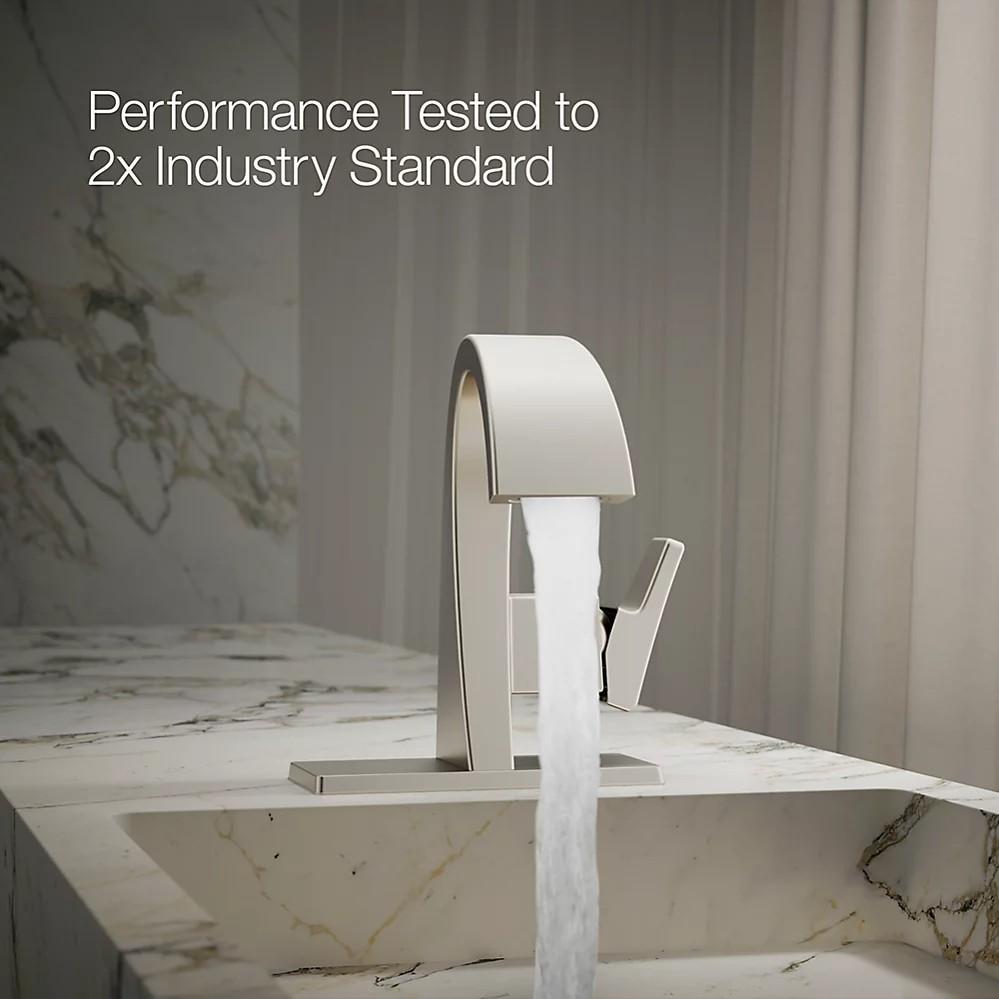 Katun Single-handle bathroom sink faucet K-R78037-4D-BN