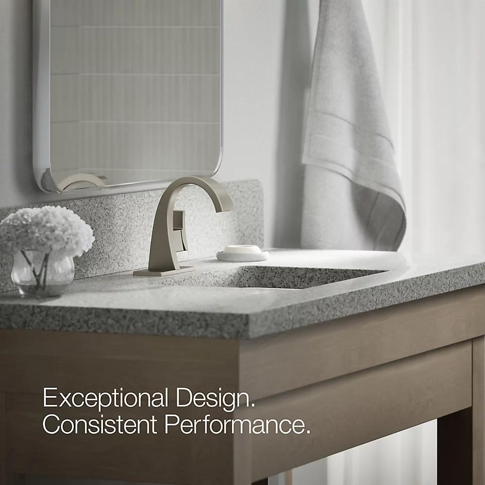 Katun Single-handle bathroom sink faucet K-R78037-4D-BN
