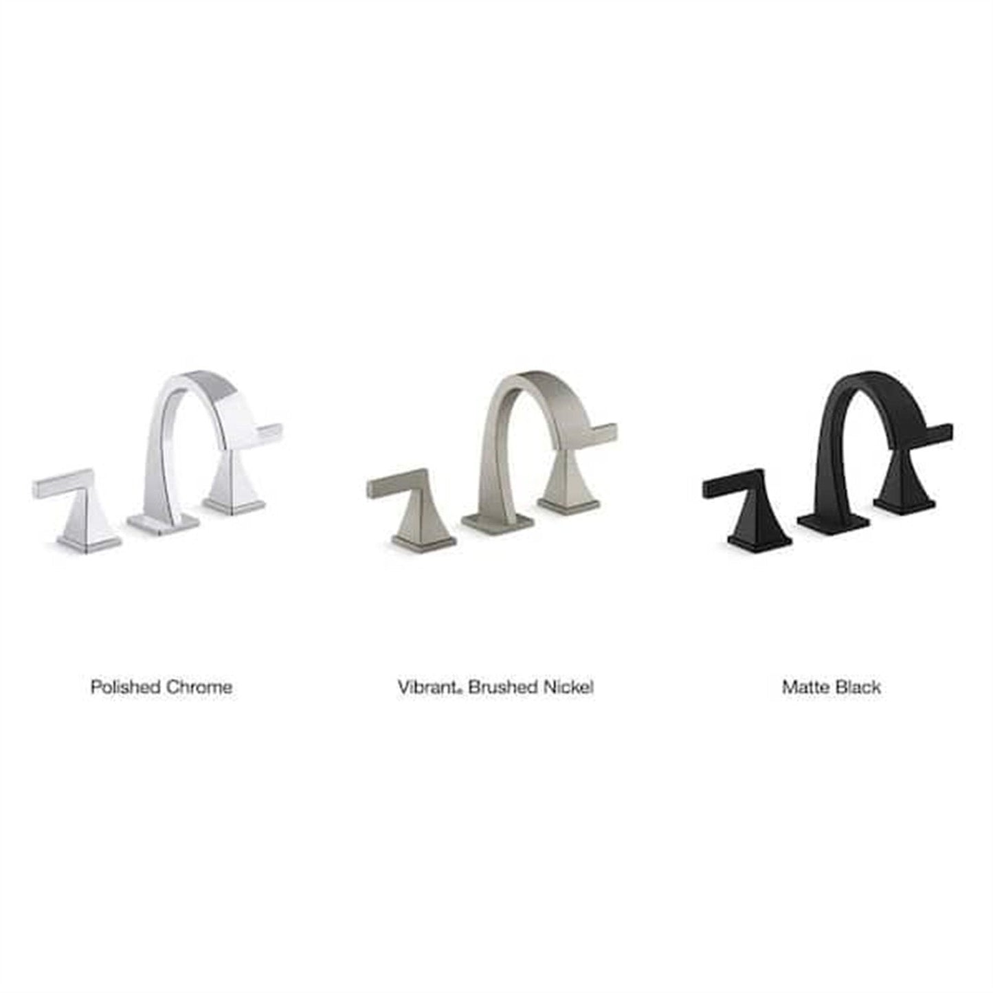 Katun 8 in. Widespread 2-Handle Bathroom Faucet in Polished Chrome