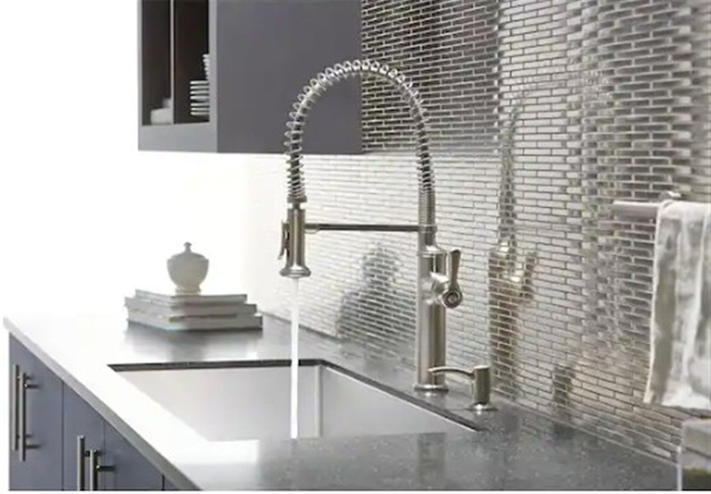 Kohler Sous Pro Style Pull Down Kitchen Vibrant Stainless K-R10651-SD-VS