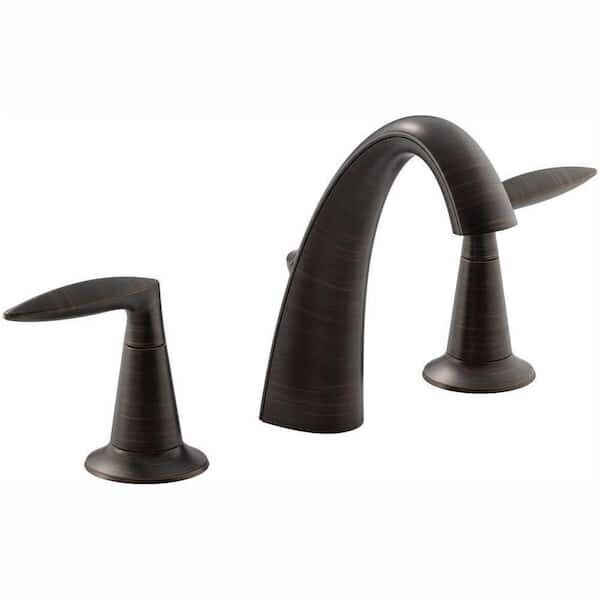 Kohler Alteo 8 in. Widespread Bathroom Faucet Oil-Rubbed Bronze K-45102-4-2BZ