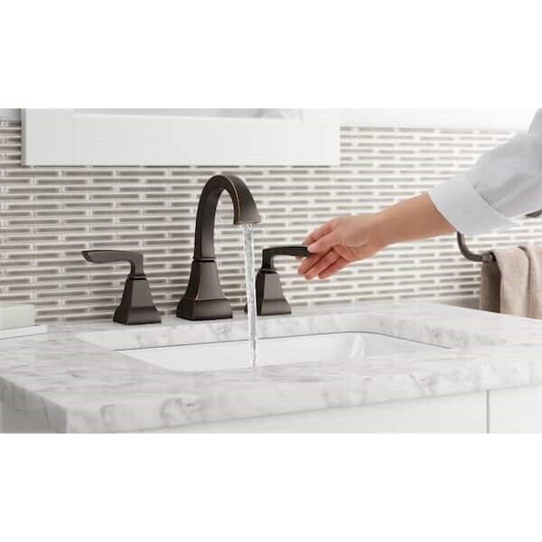 Kohler Kallan 8 in. Widespread Bathroom Faucet Oil-Rubbed Bronze K-R24056-4D-2BZ