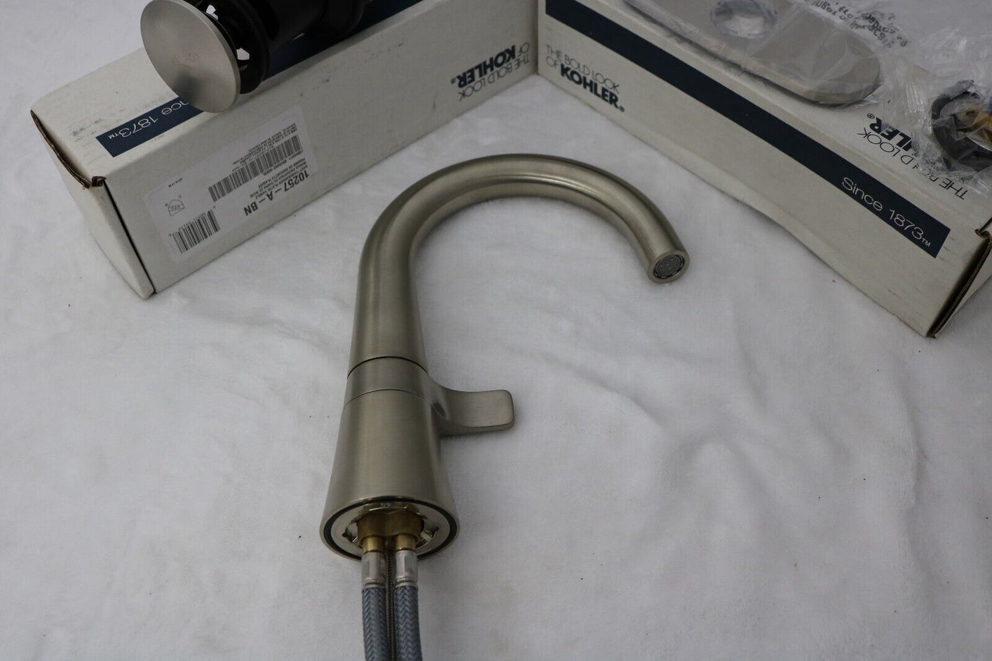 KOHLER Tocar Single Hole Single-Handle Bathroom Faucet K-R21803-4D-BN