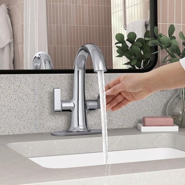 Kohler Setra Single Hole Bathroom Faucet Polished Chrome K-R29664-4D-CP