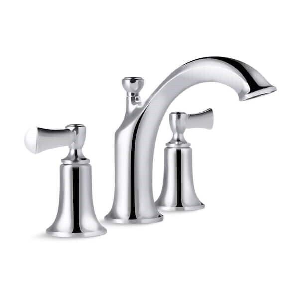 Kohler Elliston 8 in. Widespread Bathroom Faucet Polished Chrome K-R72781-4D1-CP