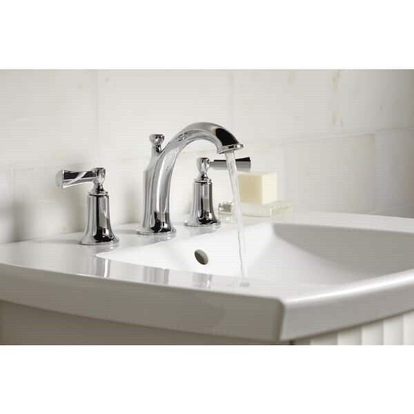 Kohler Elliston 8 in. Widespread Bathroom Faucet Polished Chrome K-R72781-4D1-CP