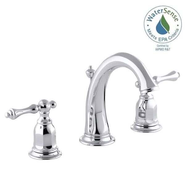 Kohler Kelston 8 in. Widespread Bathroom Faucet Polished Chrome K-13491-4-CP