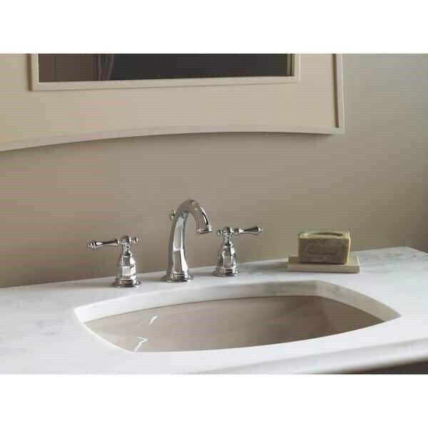 Kohler Kelston 8 in. Widespread Bathroom Faucet Polished Chrome K-13491-4-CP